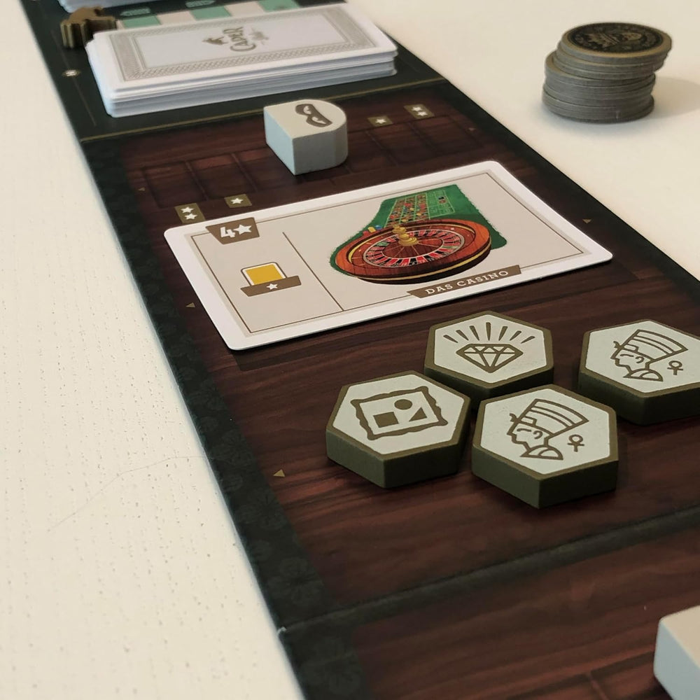 Feuerland Spiele Caper Europe Games, 216mm x 216mm x 70mm, Neutral/Classic (Black, White, Grey)