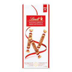 Lindt with cherry liqueur, chocolate gift with alcohol Naty Shop 125 grams Cherry liqueur