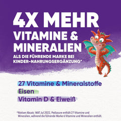Pediasure Puterea Dragonului, Supliment nutritiv pentru copii de la vârsta de 1 an, 27 de vitamine și minerale Naty Shop