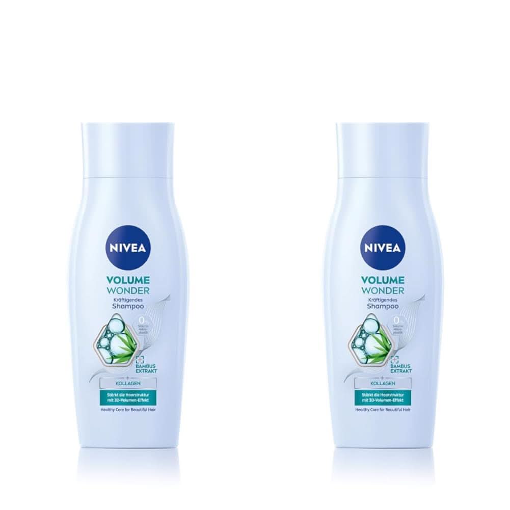 NIVEA Volume Wonder Strengthening shampoo, volume shampoo, 50 ml Shower and bath Naty Shop 2 x 50 ml