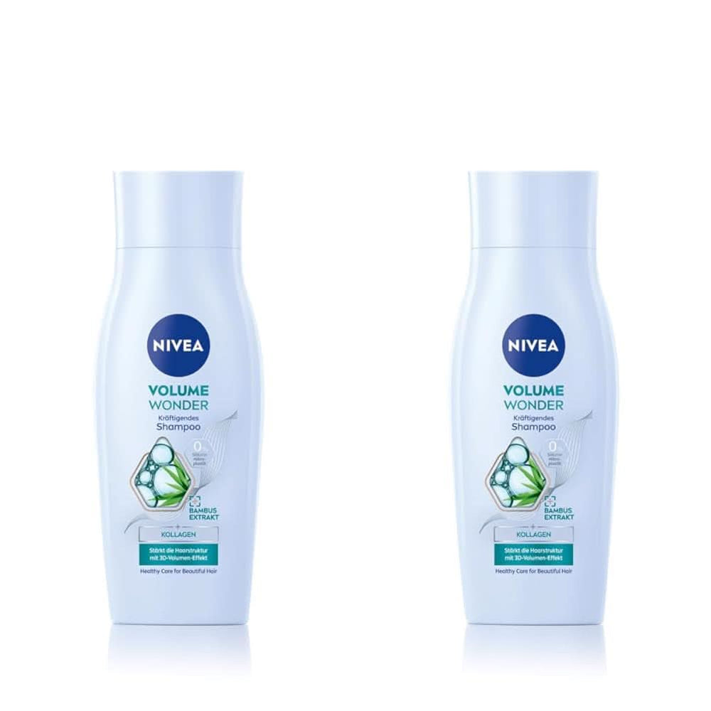NIVEA Volume Wonder Strengthening shampoo, volume shampoo, 50 ml Shower and bath Naty Shop 2 x 50 ml