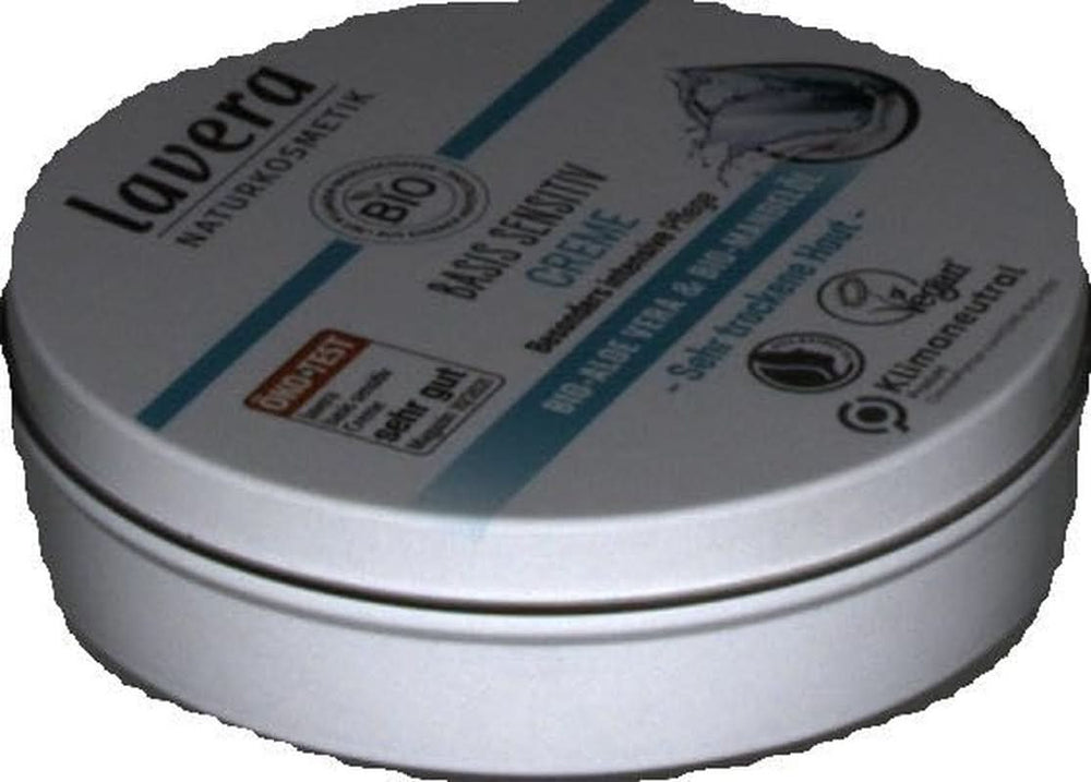 Lavera Basis Sensitiv, intensive care for dry skin with Aloe Vera and almond oil, 150 ml Naty Shop