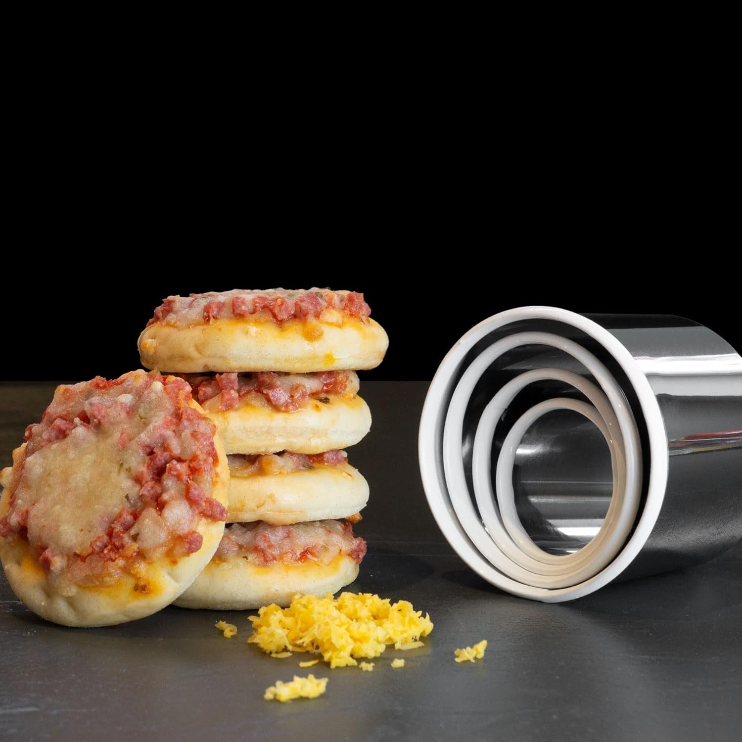 Set de forme pentru biscuiți Lurch 10560 din oțel inoxidabil, 6 piese, pentru decupare, drapare și porționare