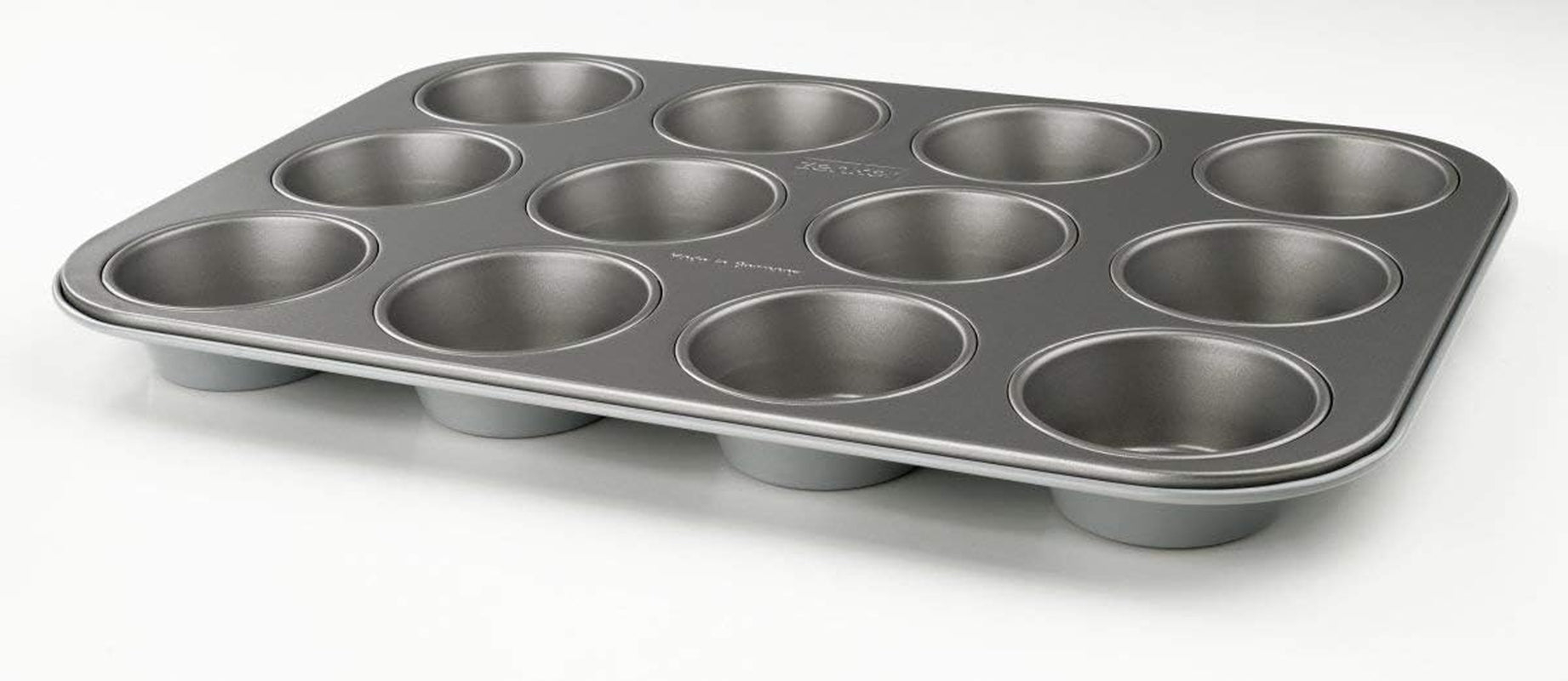 Muffin mold Zenker with 12 baking tins (Ø 7 cm), for muffins and cupcakes, dimensions: 38.5 x 26.5 x 3 cm Baking molds and trays Naty Shop