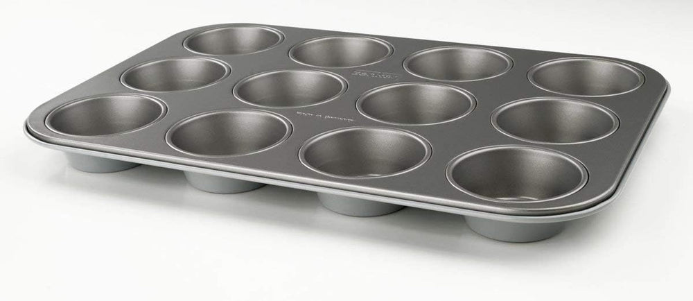 Muffin mold Zenker with 12 baking tins (Ø 7 cm), for muffins and cupcakes, dimensions: 38.5 x 26.5 x 3 cm Baking molds and trays Naty Shop