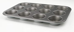 Muffin mold Zenker with 12 baking tins (Ø 7 cm), for muffins and cupcakes, dimensions: 38.5 x 26.5 x 3 cm Baking molds and trays Naty Shop