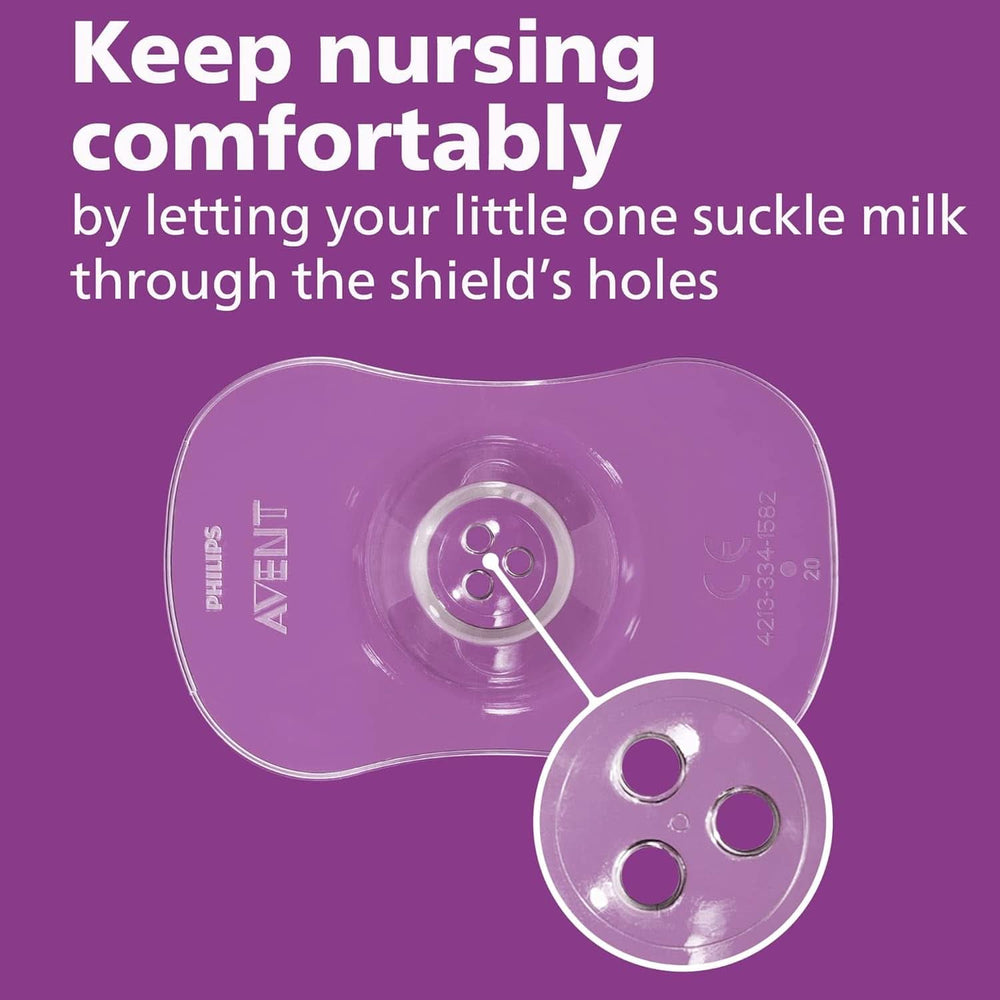 Philips Avent SCF153/03 Nipple protection, With storage box, Medium, 2 pieces Accessories Food and Breastfeeding Bebe Naty Shop