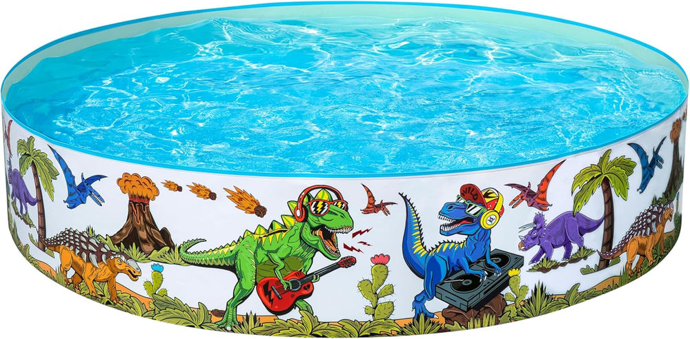 Bestway Fill 'n Fun children's pool with dinosaurs, Ø 183 x 38 cm