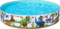 Bestway Fill 'n Fun children's pool with dinosaurs, Ø 183 x 38 cm