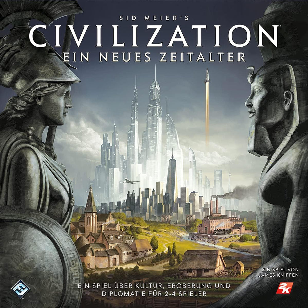 Fantasy Flight Games, Civilization: A New Age, Core Game, Expert Game, Board Game, 2-4 Players, Ages 14+, 120+ minutes, German