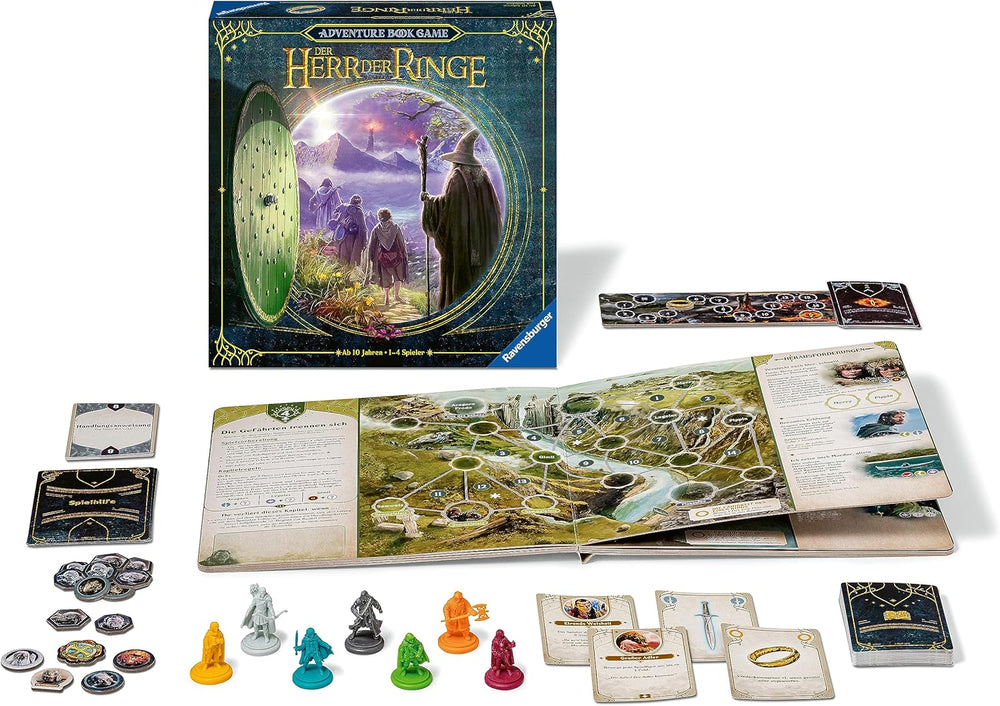 Ravensburger 27533 - The Lord of the Rings - Card-Based Adventure Game - Cooperative Strategy Game for 1-4 Players Ages 10+