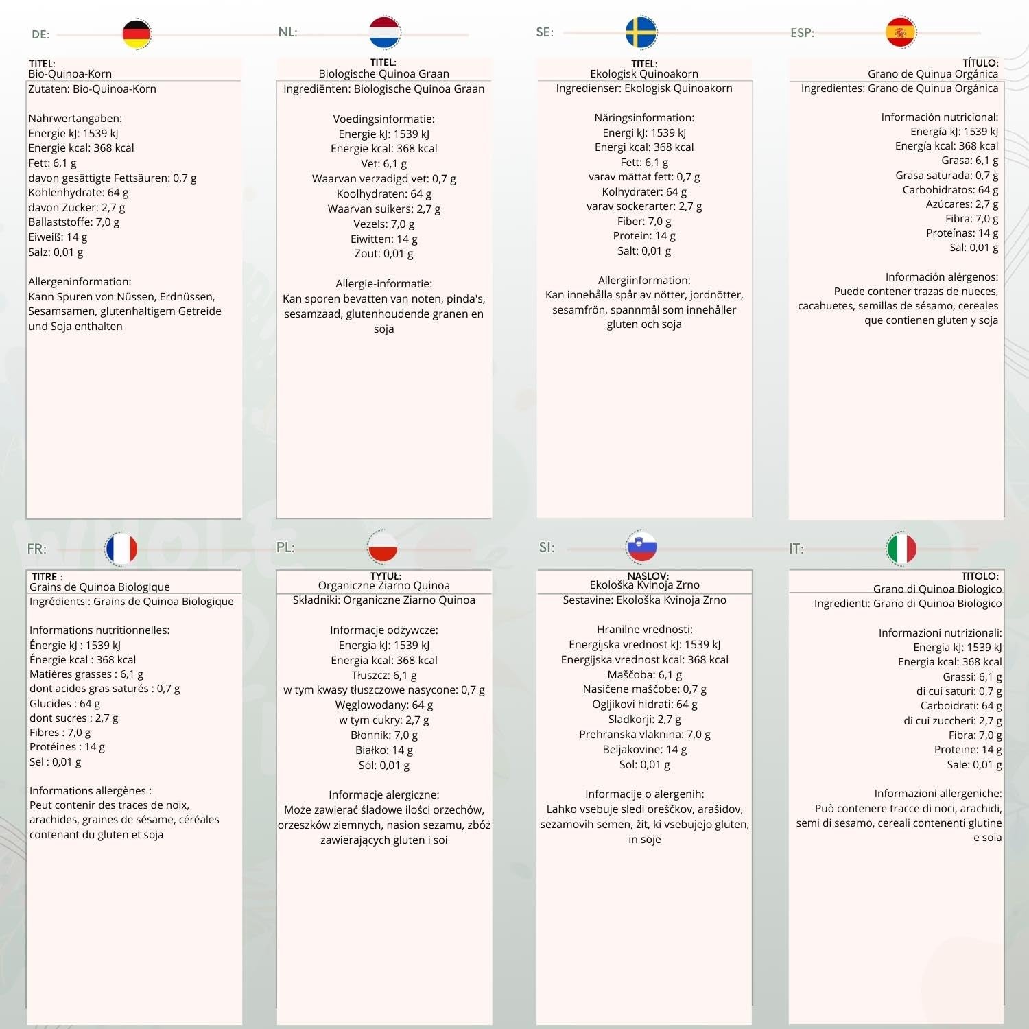 Wholefood Earth Organic Quinoa Grains – 2kg | Cruel | Non-GMO | Vegan | Rich in fiber | Certified organic