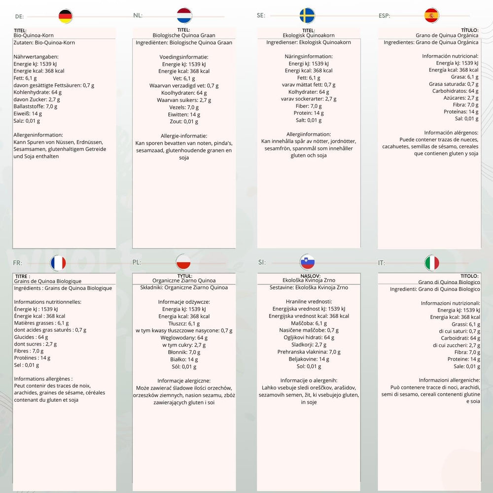 Wholefood Earth Organic Quinoa Grains – 2kg | Cruel | Non-GMO | Vegan | Rich in fiber | Certified organic