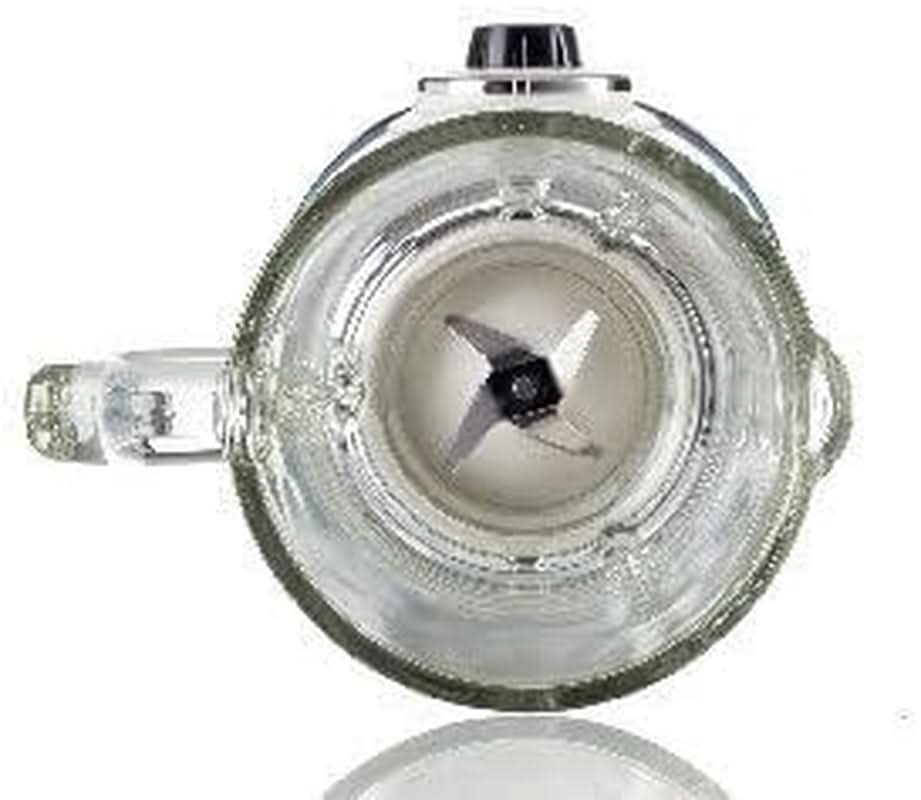 Ariete Vintage 583 Mixer Aus Glas, Retro Multifunktionsmixer Mit 4 Klingen, 4 Geschwindigkeiten + Pulse-Funktion, Ice-Crusher Funktion, 1.5 Liter Fassungsvermögen, 1000W, Green Kitchen Naty Shop