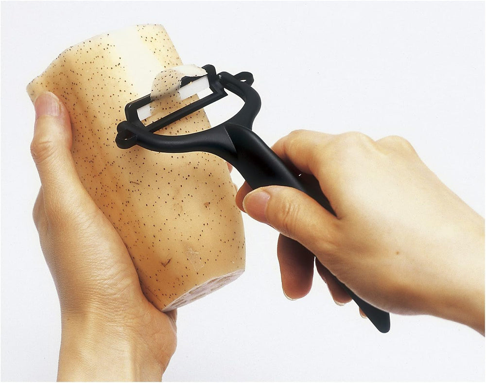 Peeler Kyocera, Lamă cu două tăișuri, 4 cm Peeler Naty Shop