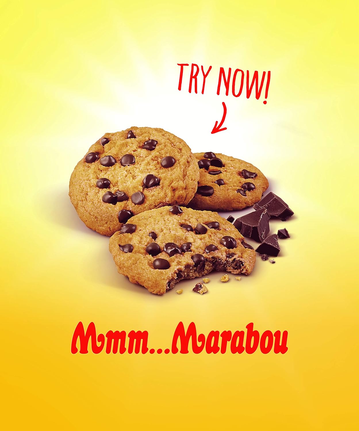 Daim Cookies Marabou Daim XL 10x184 g - Crispy pieces of Daim in a delicious cookie