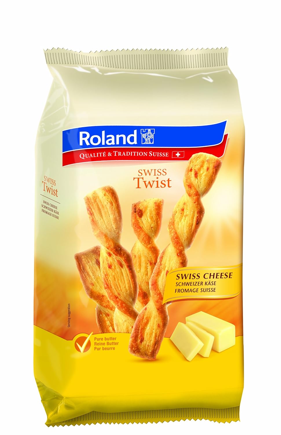 Roland Swiss Twist Swiss Cheese - With Real Butter