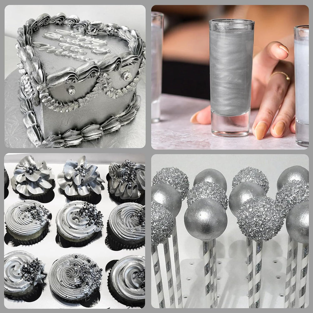 Edible glitter, powder, various colors, 30 grams Naty Shop