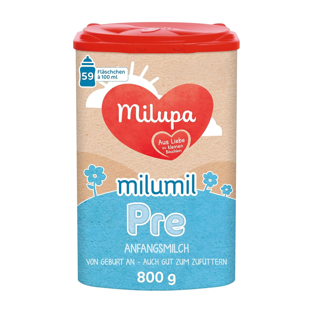 Milupa Milumil Pre, Milk powder for babies - With important nutrients and without palm oil - 800 g Naty Shop 800 grams Milumil Pre