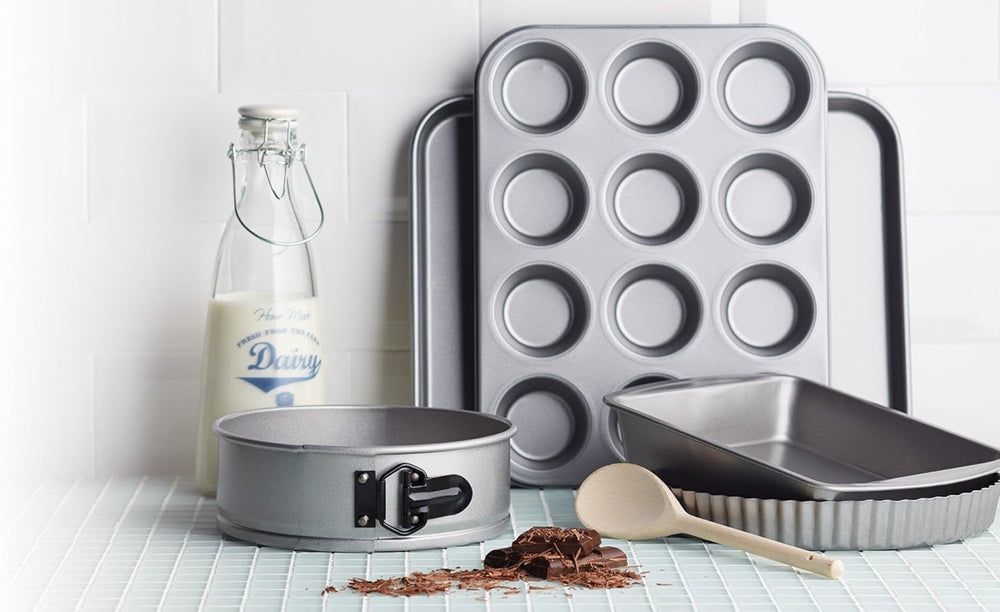 Kitchen Craft Muffin Baking Tray, Non-Stick Cover, Holds 12 Muffins, 35cm X 27cm Naty Shop Baking Pans & Trays