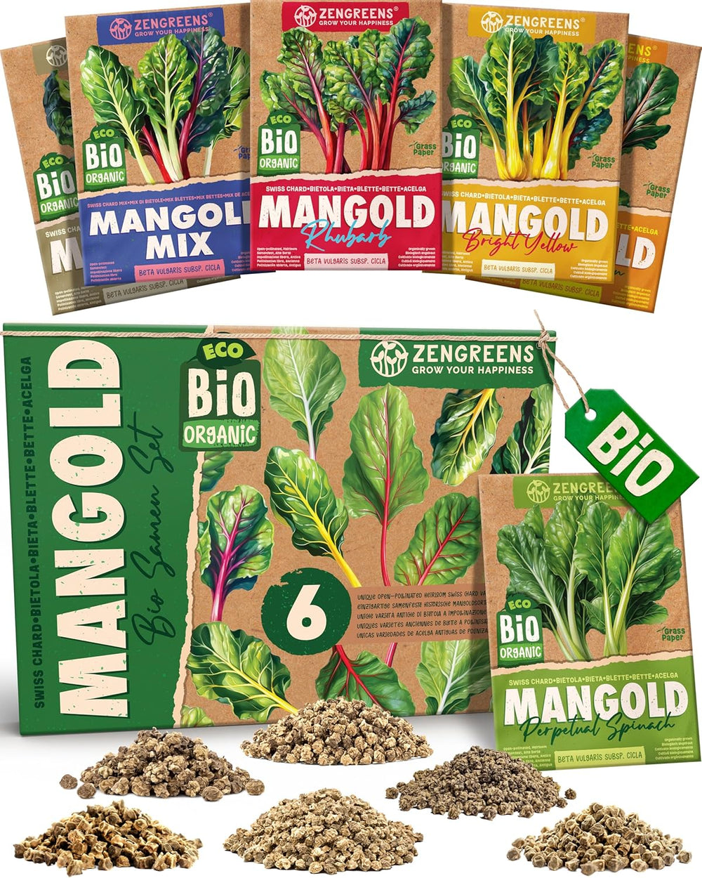 Organic Tomato Seeds in a Set of 10 - 10 Tomato Seeds for Easy Growing in the Garden, Balcony or Raised Bed - Plant Seeds - Seedlings