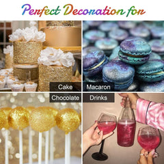 Edible glitter for drinks, 4 grams Glitter Naty Shop