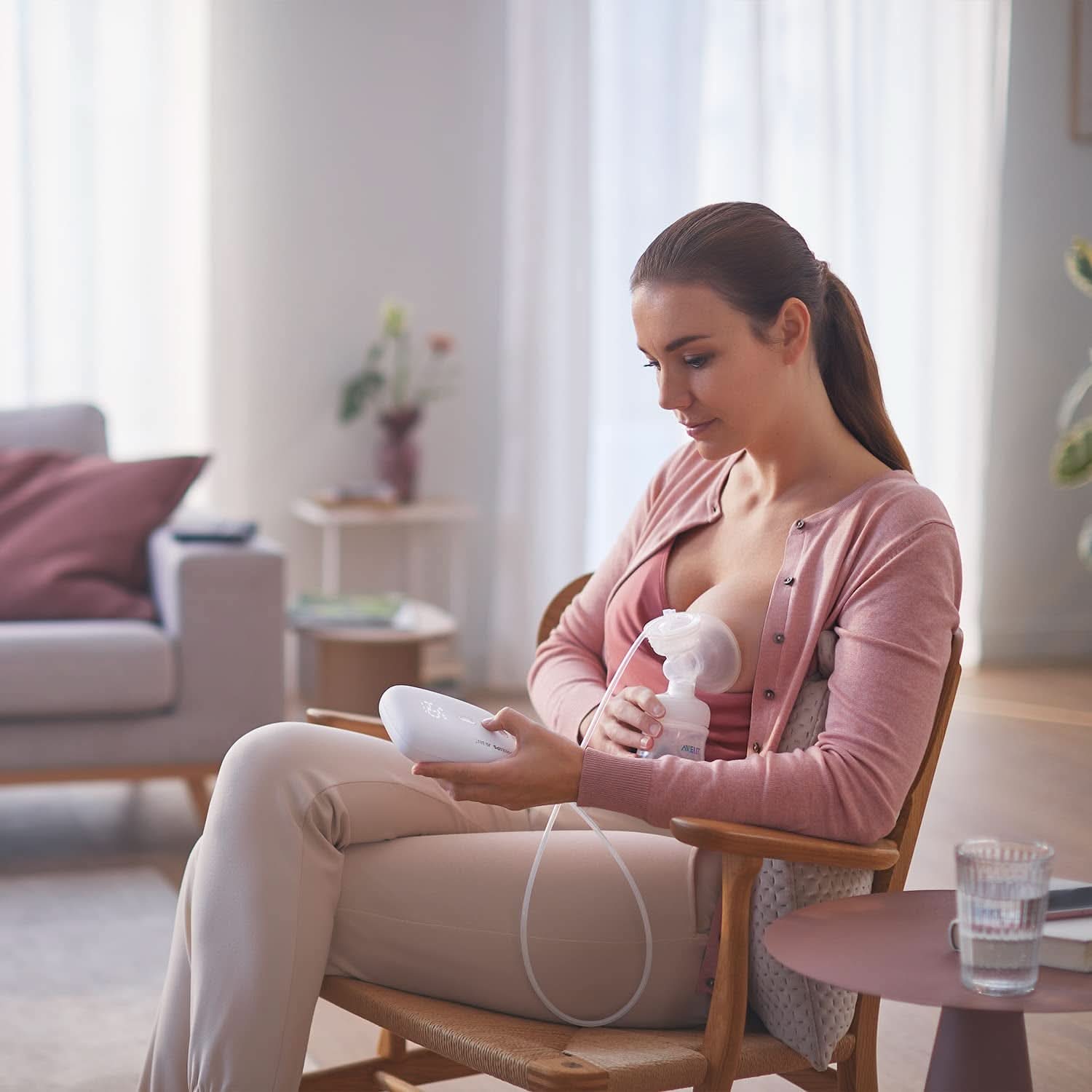 Philips Avent individual electronic breast pump - with Natural Motion technology, comfortable silicone cushion Accessories Food and Breastfeeding Bebe Naty Shop