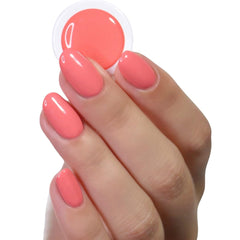 UV nail polish alessandro Striplac Coral Sunshine – Delicate and long-lasting – Easy removal thanks to the removal technology – Vegan and cruelty-free – 8 ml
