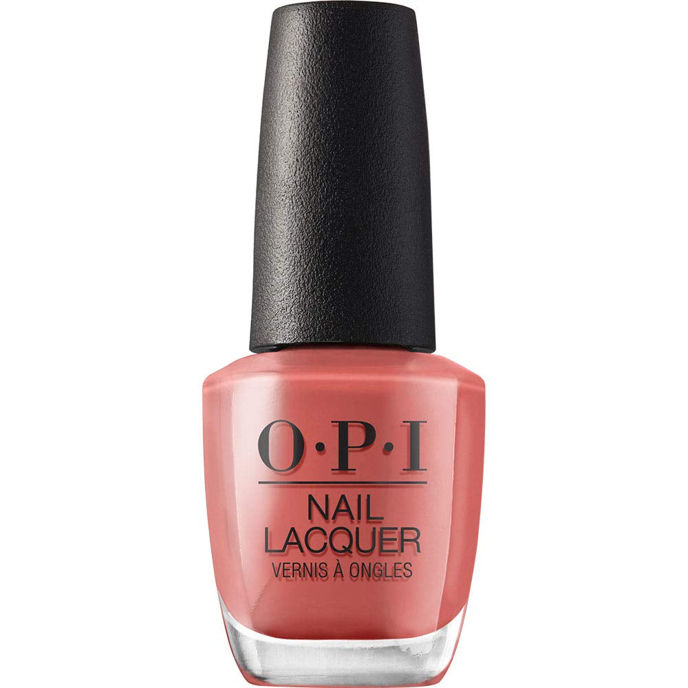 OPI Nail Lacquer in Shades of Red and Orange - Quick-drying, chip-resistant and long-wearing nail polish - lasts up to 7 days - with extra-wide ProWide brush