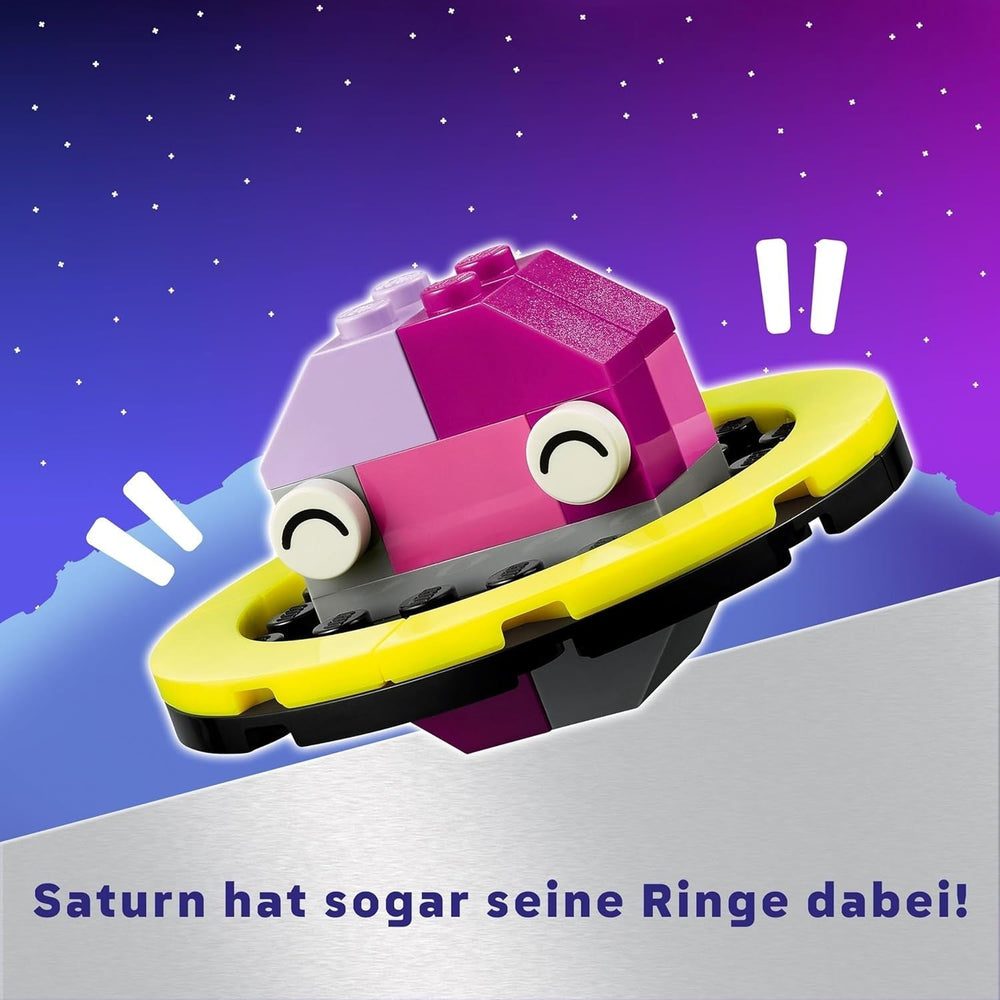 LEGO Classic Creative Space Planets Solar System Building Model for Kids Space Toy with Rocket Spaceship Planets and Aliens Gift for Children 5 Years Old Boys and Girls 11037 Building Sets Beuche den LEGO-Store