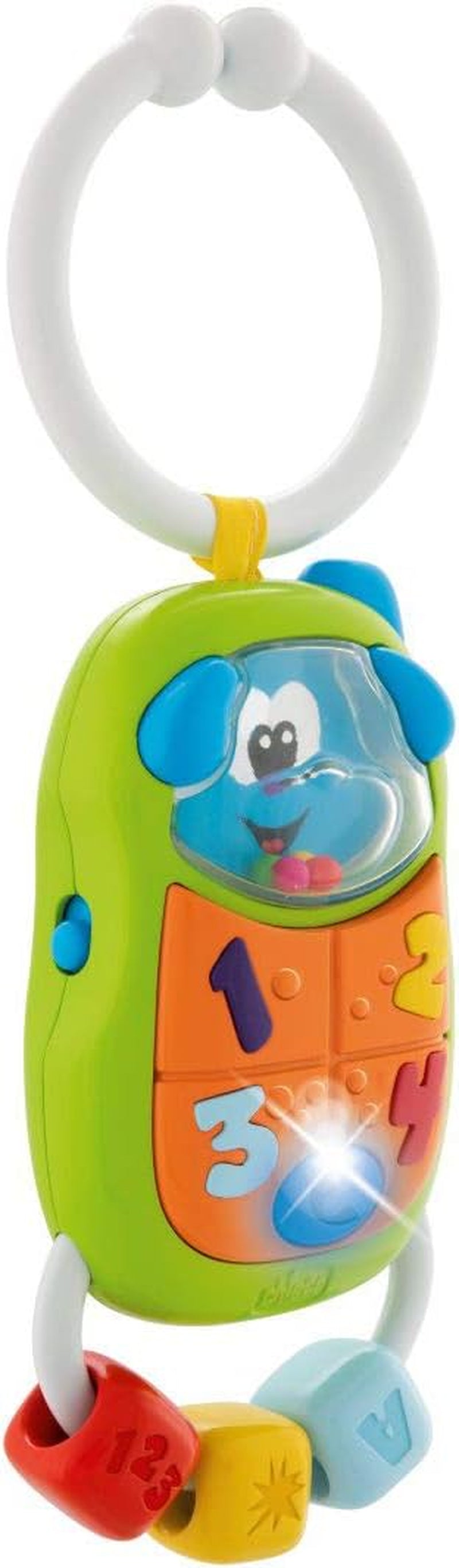 Chicco 00009708000000 Puppy telefon, multicolor, 3 Jucarii Bebe Naty Shop