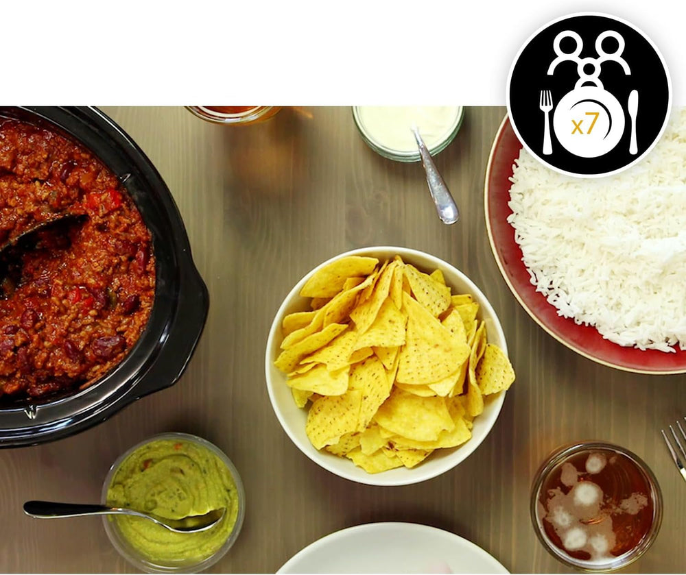 Crockpot, Slow cooker electronic, 5.7 L (5-6 people) Slow Cooker Naty Shop