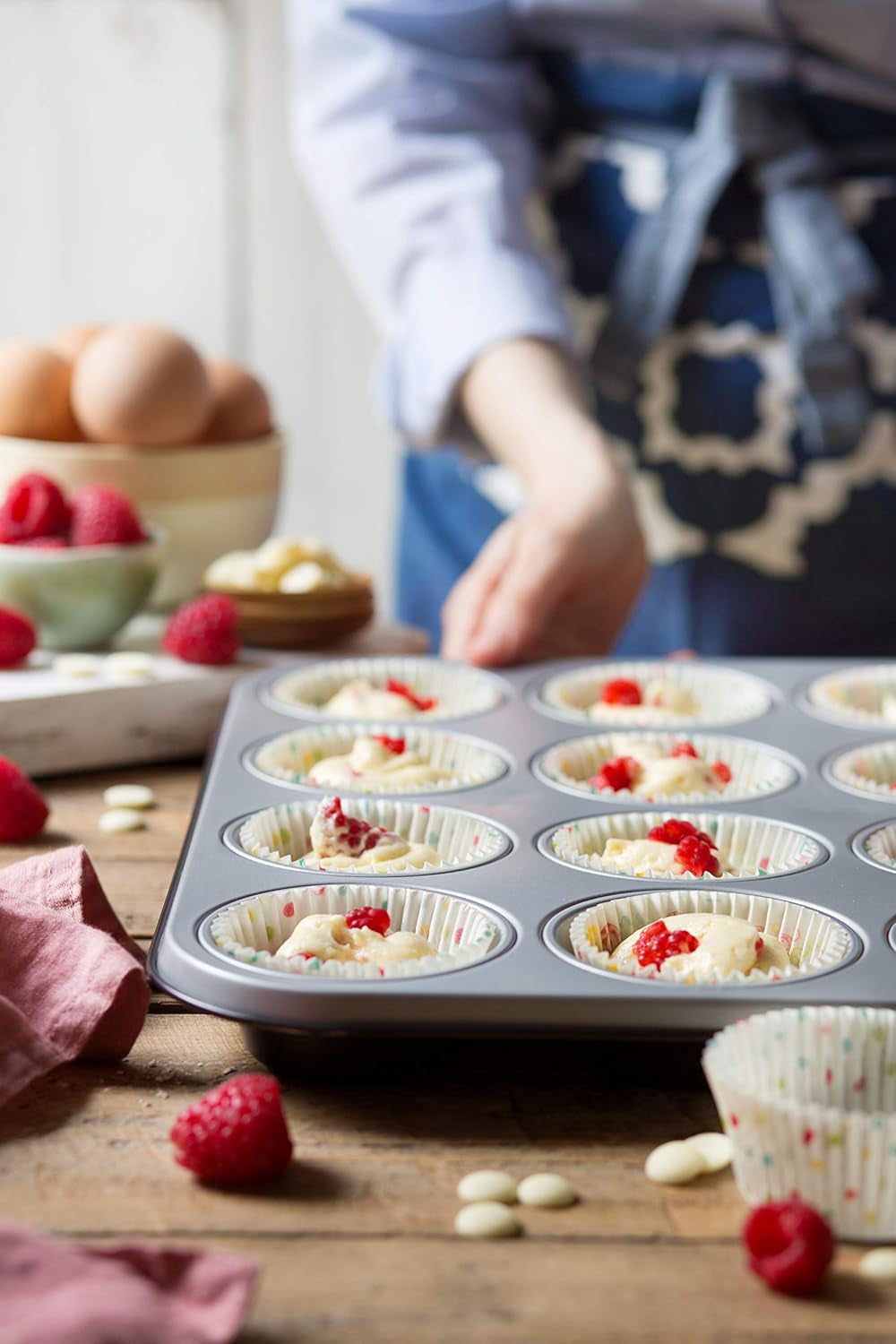 0062750 baking pan for 12 muffins Molds and trays for baking Naty Shop
