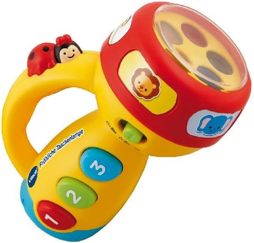 Vtech Baby 80-124004 - Torță veselă Jucarii Bebe Naty Shop Galben