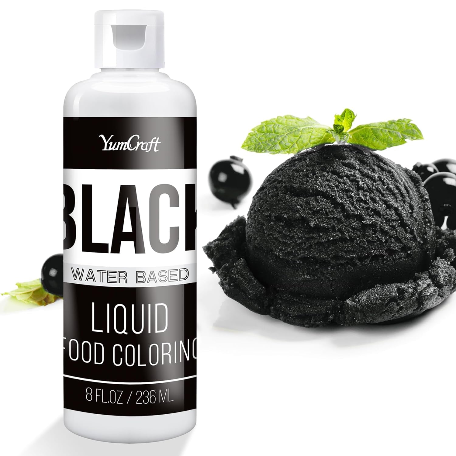 Colorant alimentar - Colorant alimentar lichid foarte concentrat pentru prăjituri, copt, ouă de Paște, băuturi - Colorant alimentar fără zahăr pentru fondant, glazură, slime, decorarea torturilor (Red Velvet, 236ml)
