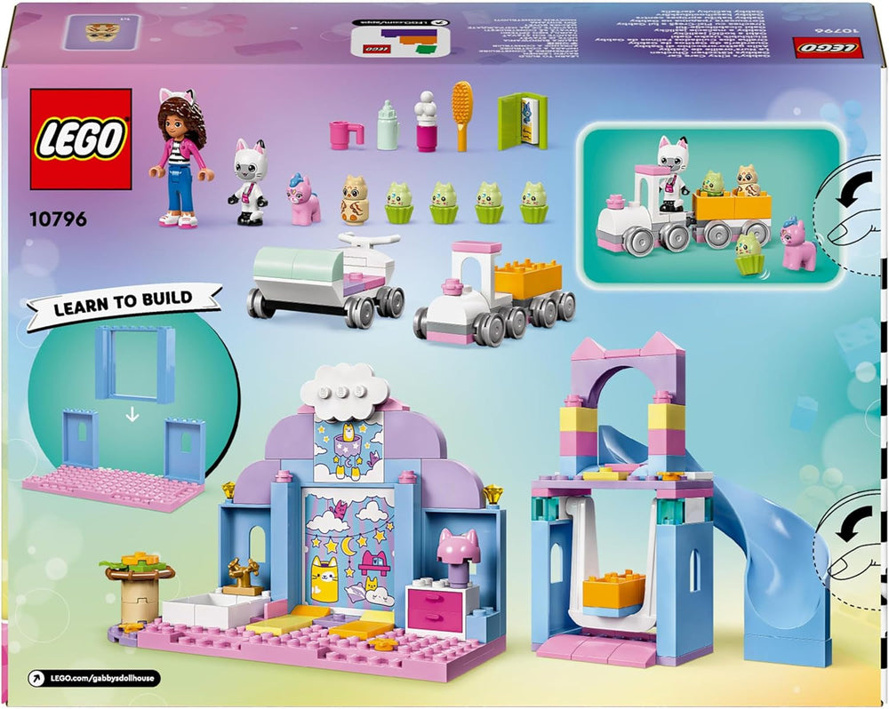 LEGO 4+ Gabby's Dollhouse Gabby's Little Kitty Ears Pretend Play Animal Set Children's Toy with Slide and Figures Gift for Girls and Boys Creative Play Toy 10796 Building Sets Beuche den LEGO-Store