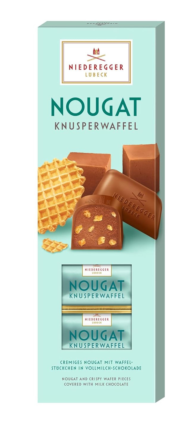 Niederegger Nougat crispy waffles, 100 g