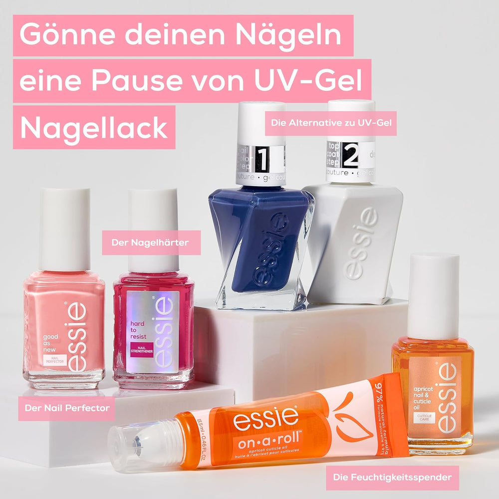 Essie Nail Rescue Kit: Apricot Scented Nail & Cuticle Oil + To the Rescue Repair Nail Polish