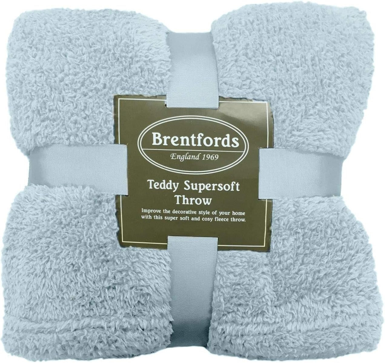 Brentford's Teddy Fleece Blanket, Pătură mare pentru pat, plușată, super moale, caldă, pentru canapea, pat, cuvertură de pat, negru - 150 X 200 Cm Paturi si Cuverturi Besuche den Brentfords-Store Ou de rață 200 X 240 Cm