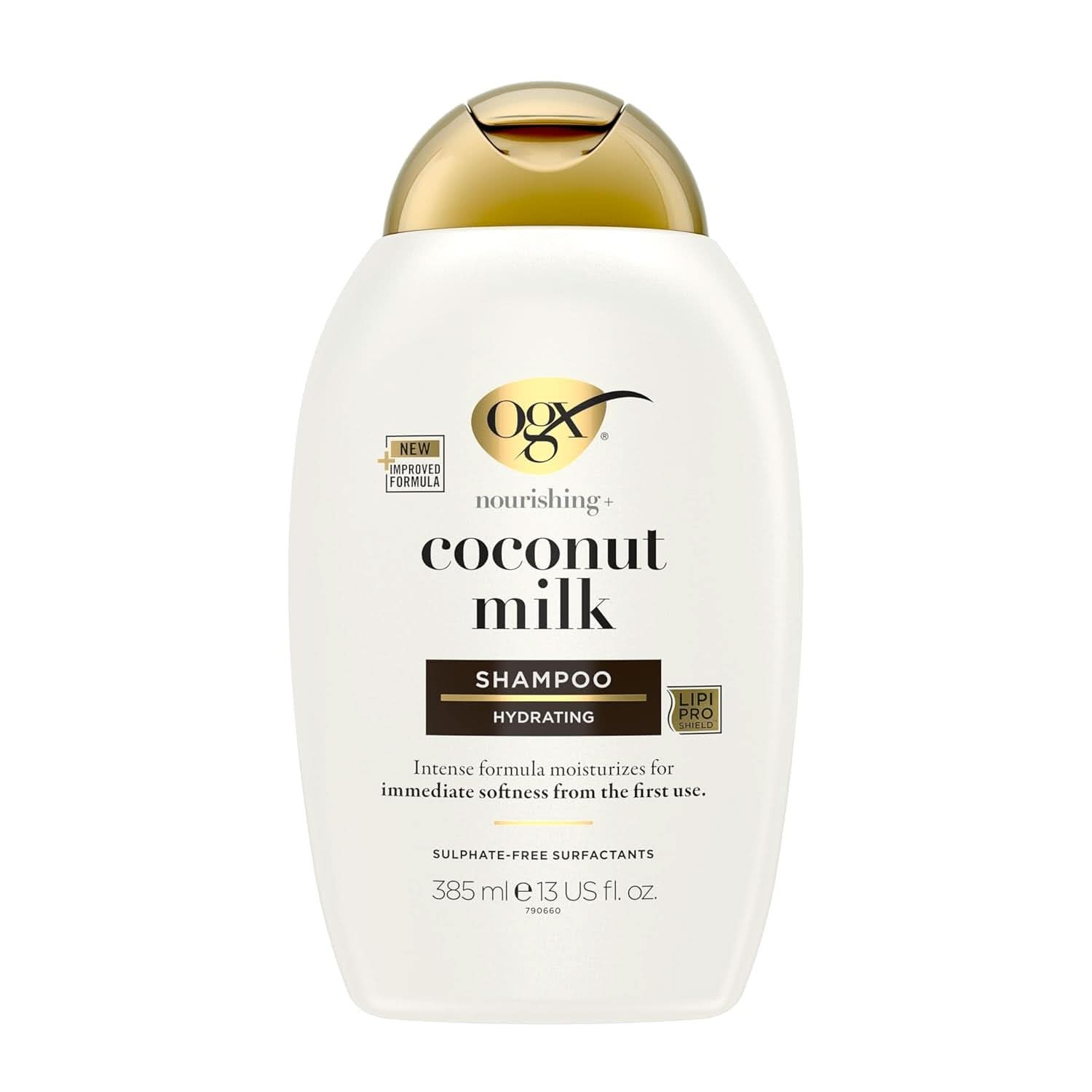 Shampoo with coconut milk OGX (385 ml), moisturizing effect Shower and bath Naty Shop 385 ml