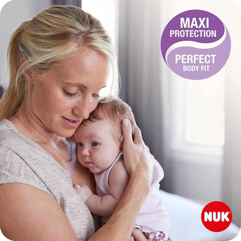 NUK High-Performance Einweg-Stilleinlagen Mit Sofort-Saugvlies | Einlagen Zum Stillen | Einzelverpackung | +40% More Suction Power | 60 Stück Baby Food and Breastfeeding Accessories Naty Shop