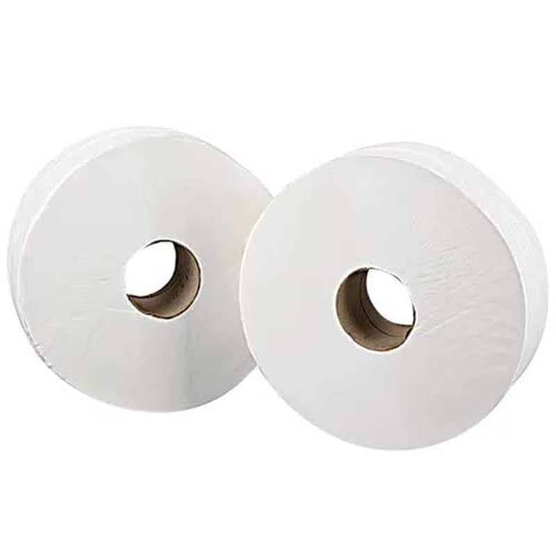 Q Connect KF03810 Hârtie igienică Jumbo, 2 straturi, 400 M, 6 role