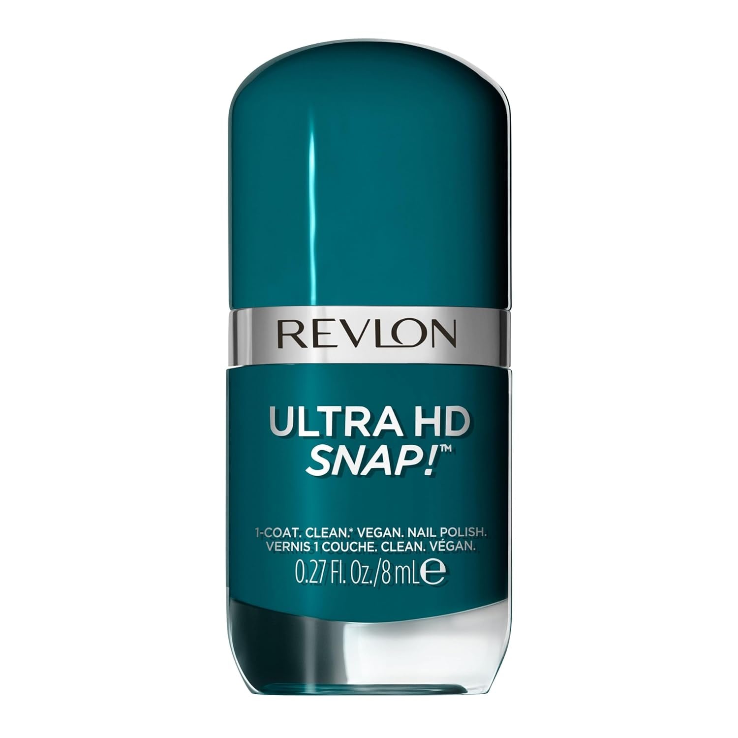 Revlon Ultra HD Snap Nail Polish Long Lasting Vegan Formula Quick Dry One Coat Full Coverage Color (8ml) Hot Stuff (007) Unisex