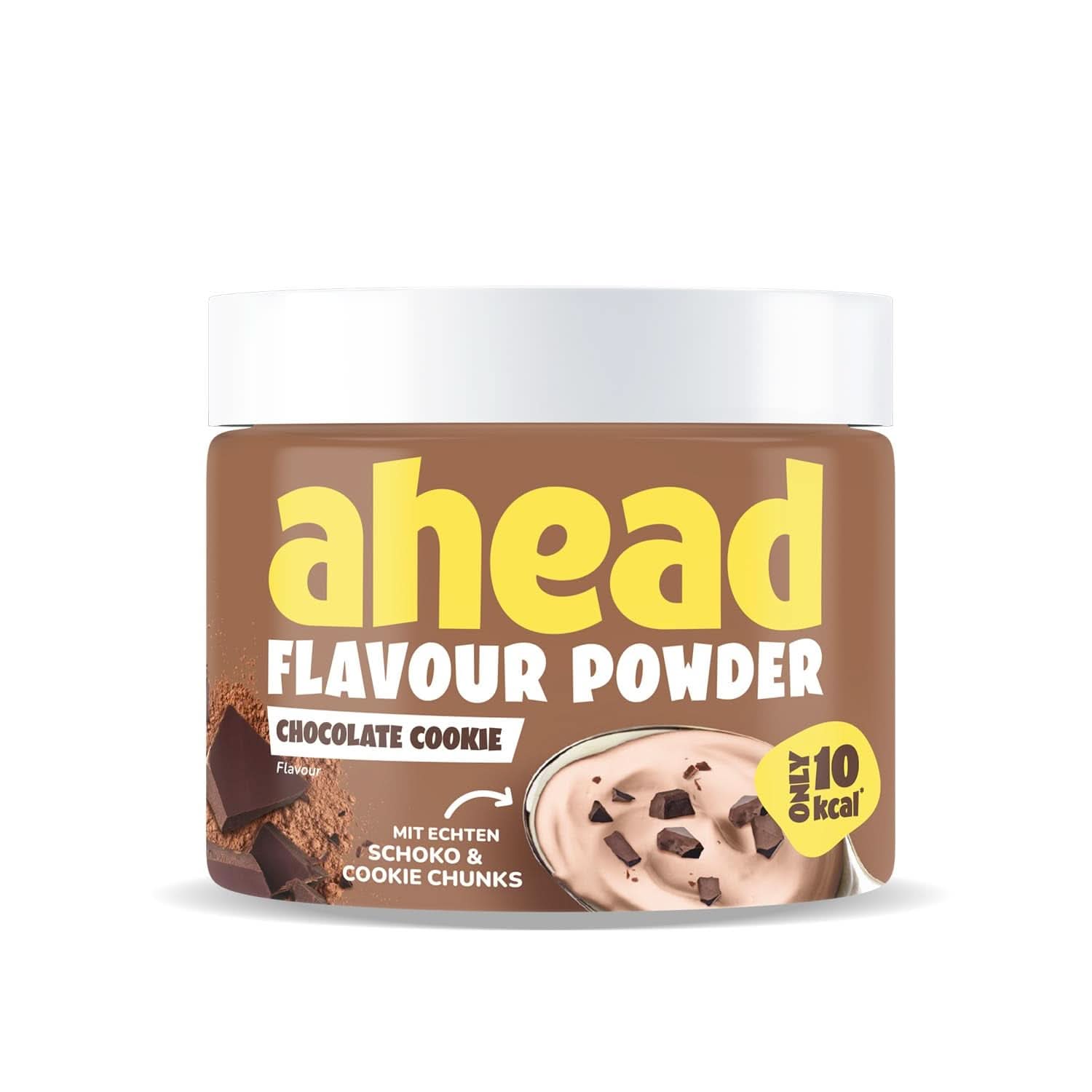 Ahead Flavor Powder, Strawberry Chocolate 250 grams, 83 servings Flavors Naty Shop Chocolate