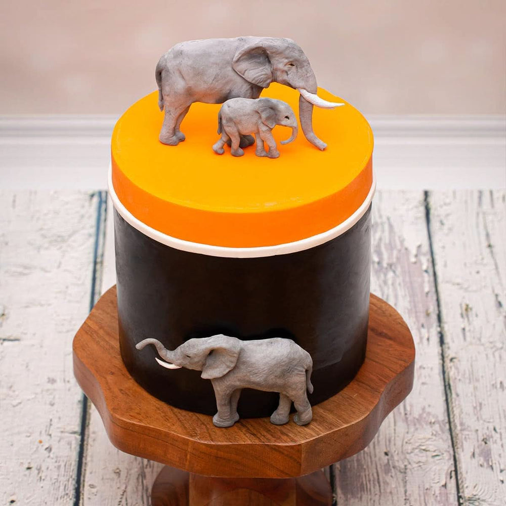 Katy Sue, Silicone Mold Family of Elephants Kitchen Naty Shop