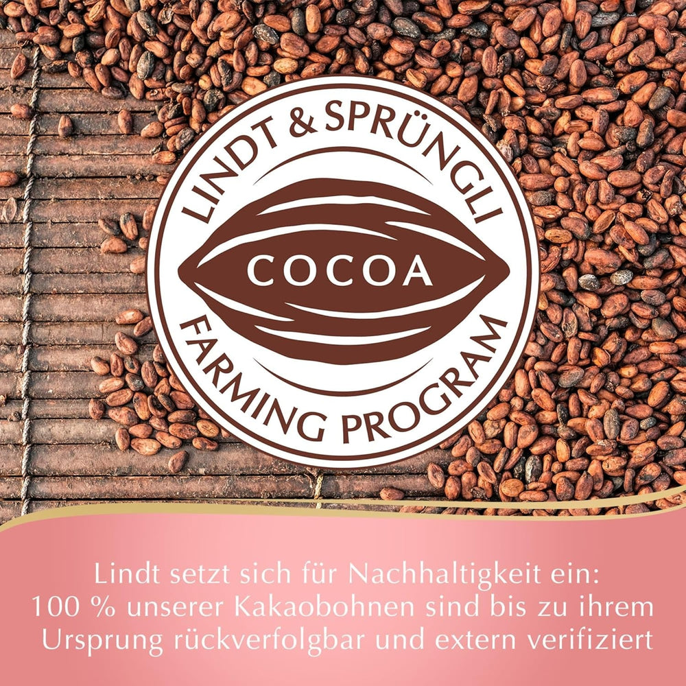 Lindt Ciocolată | Mini Ouă Ediție Nature | 170g | Amestec fin de mini ouă cu nuga, ciocolată cu lapte și trufe cu vanilie | Ciocolată de Paște | Ciocolată de Paște perfectă pentru a fi împărțită și savurată