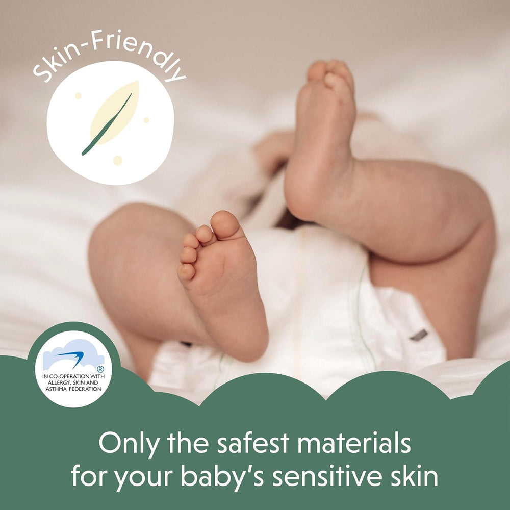 Moomin Baby Eco Diapers, Size 3, 5-8kg, 48 Pieces, Premium Soft Diapers | Soft and skin-friendly, breathable, absorbent, no unnecessary chemicals |