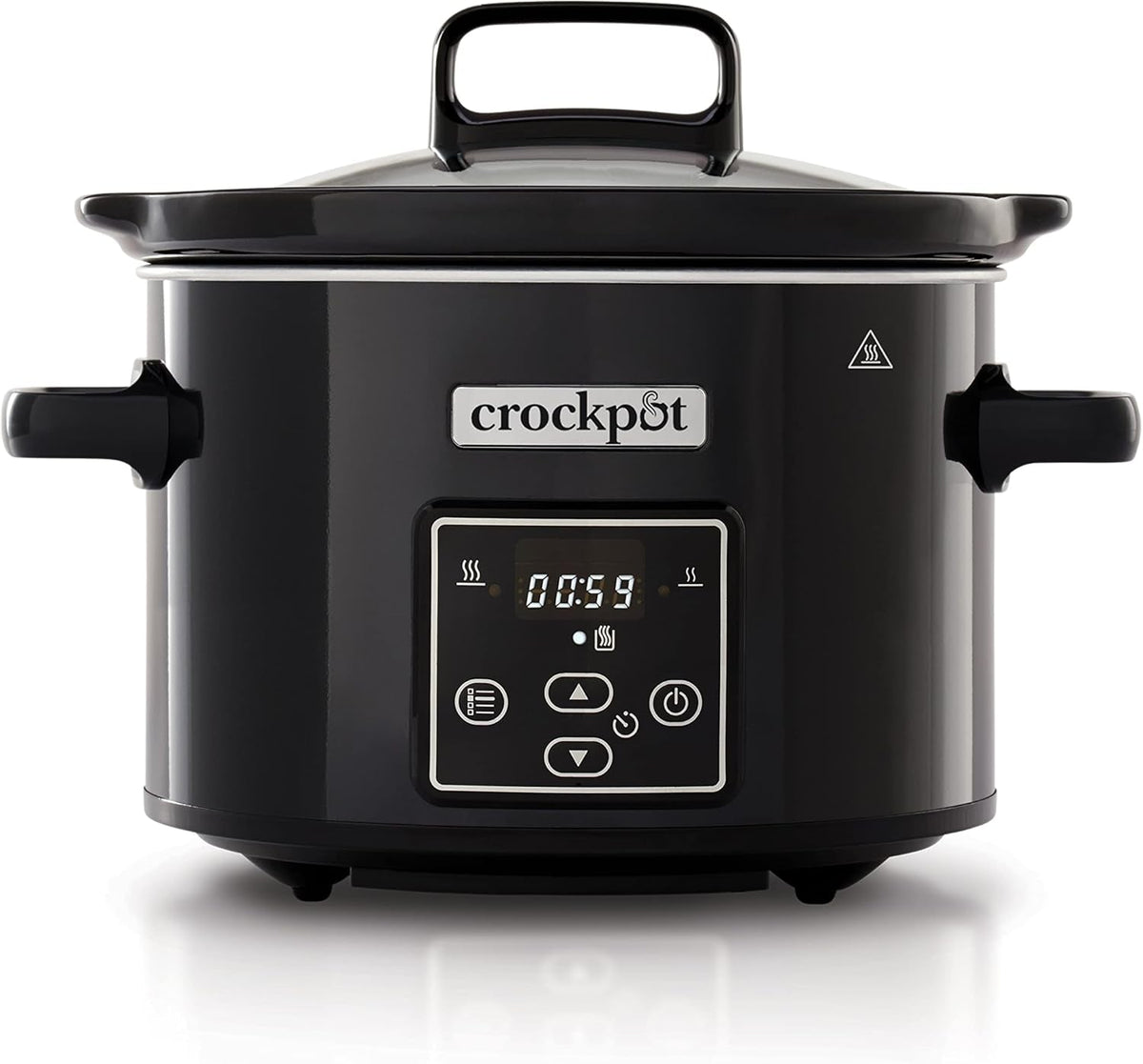 Slow cooker digital Crockpot, keep warm function, 2.4 liters (1-2 people) Slow Cooker Naty Shop Default Title
