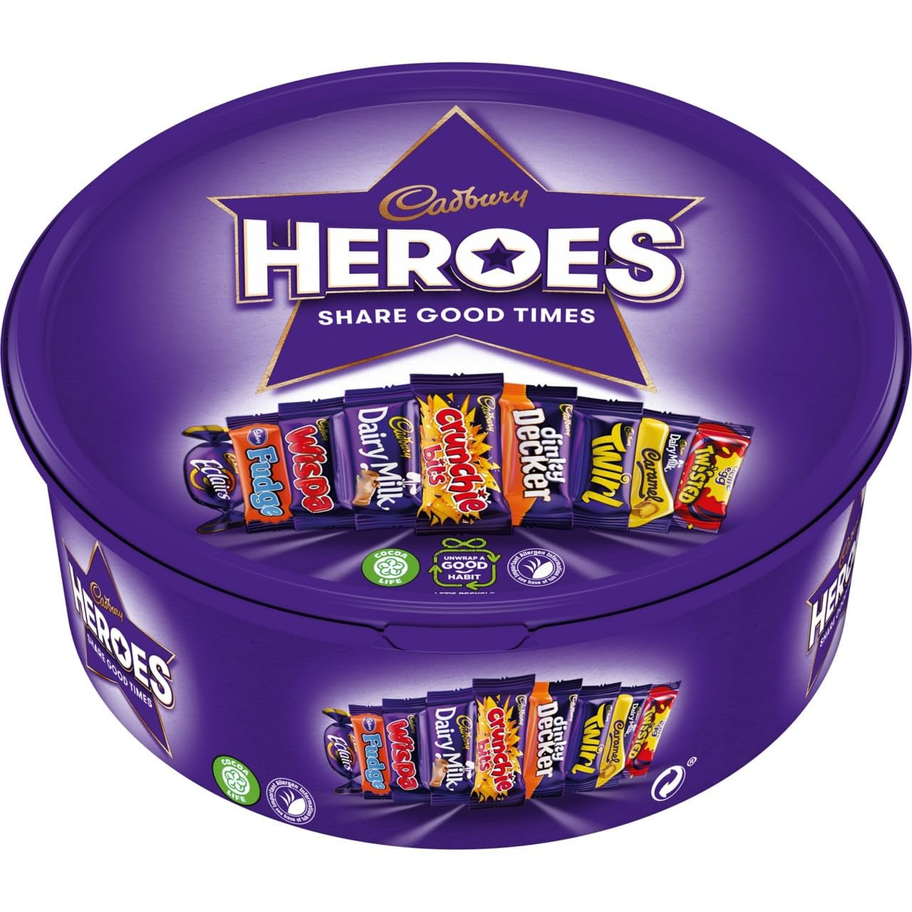 Chocolate box Heroes 550g