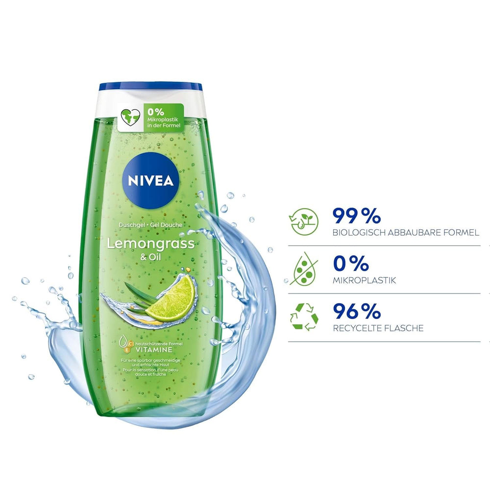 NIVEA Lemon Grass And Oil shower gel, 250 ml Shower and bath Naty Shop